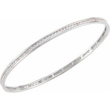 Load image into Gallery viewer, Accented Stackable Bangle Bracelet
