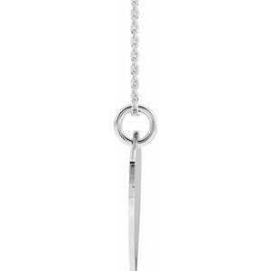 Engravable Shield Necklace or Pendant