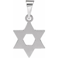 Load image into Gallery viewer, Star of David Pendant 
