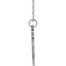 Load image into Gallery viewer, Sterling Silver Script Initial G 16-18&quot; Necklace

