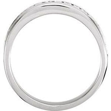 Charger l&#39;image dans la galerie, Channel-Set Baguette Anniversary Band
