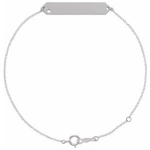 Sterling Silver .03 CT Diamond Geometric 7-8