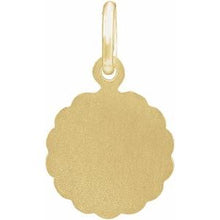 Load image into Gallery viewer, 14K Yellow 10 mm Angel Pendant
