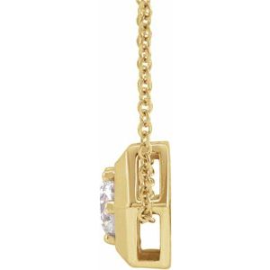 Geometric Necklace or Slide Pendant