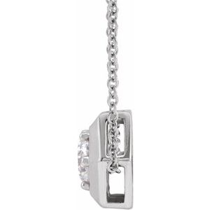 Geometric Necklace or Slide Pendant