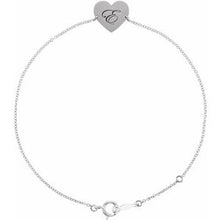 Load image into Gallery viewer, Engravable Heart Bracelet
