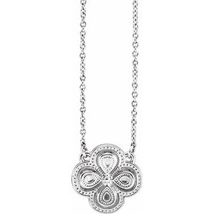 Sterling Silver 18