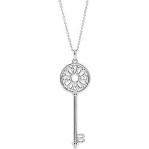 Sterling Silver Mother's Key¬Æ 16-18