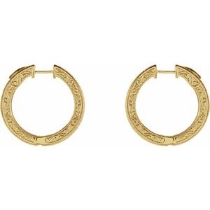 Sculptural Hoop Earrings