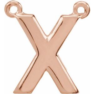 Initial Necklace Center