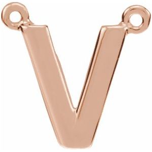 Initial Necklace Center