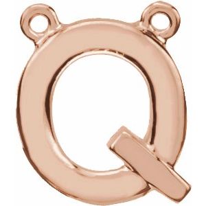 Initial Necklace Center
