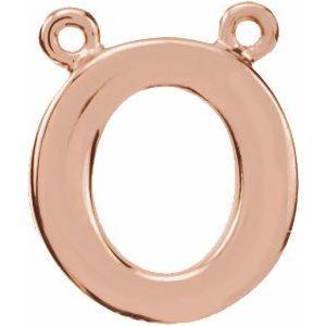 Initial Necklace Center
