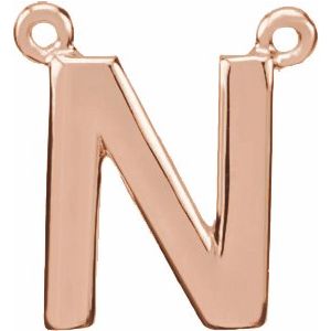 Initial Necklace Center