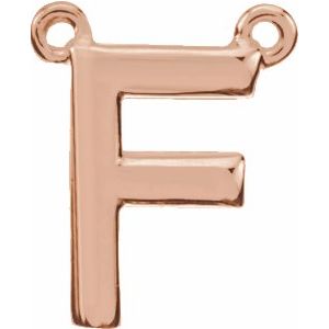 Initial Necklace Center