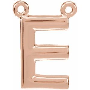 Initial Necklace Center