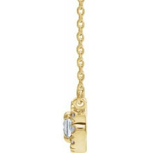 Load image into Gallery viewer, French-Set Halo-Style Necklace or Center
