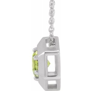Geometric Necklace or Slide Pendant