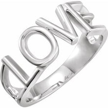 Load image into Gallery viewer, Sterling Silver Love Ring
