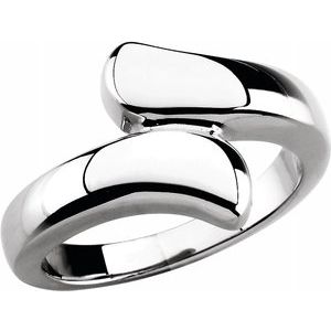 Sterling Silver Bypass Ring