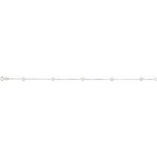 Load image into Gallery viewer, Pearl Station Necklace or Bracelet  
