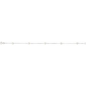 Pearl Station Necklace or Bracelet  