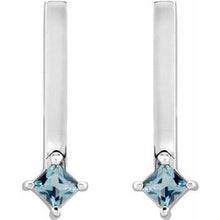 Load image into Gallery viewer, Bar Drop Earrings
