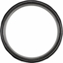 Charger l'image dans la galerie, Grooved Flat Edge Band with Hammered Finish
