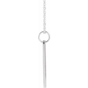 Engravable Bar Necklace or Pendant