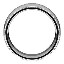 Charger l&#39;image dans la galerie, Bande de confort ajustée en platine 8 mm taille 12
