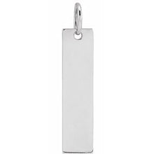 Load image into Gallery viewer, Sterling Silver 20x5 mm Bar Pendant
