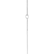Load image into Gallery viewer, Sterling Silver 39 x 25 mm Cross 18&quot; Necklace

