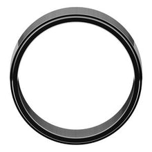 Load image into Gallery viewer, Sterling Silver 9 mm Flat Edge Band Size 7
