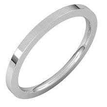 Charger l&#39;image dans la galerie, Sterling Silver 1.5 mm Flat Comfort Fit Band Size 9.5
