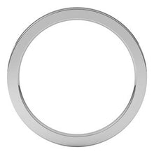 Charger l&#39;image dans la galerie, Sterling Silver 1.5 mm Flat Comfort Fit Band Size 9.5
