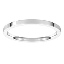 Charger l&#39;image dans la galerie, Sterling Silver 1.5 mm Flat Comfort Fit Light Band Size 6
