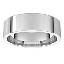 Charger l&#39;image dans la galerie, Sterling Silver 6 mm Flat Comfort Fit Light Band Size 7
