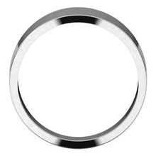 Charger l&#39;image dans la galerie, Sterling Silver 8 mm Flat Tapered Band Size 7
