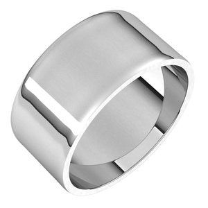 Sterling Silver 9 mm Flat Ultra-Light Band Size 9