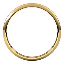 Charger l&#39;image dans la galerie, 10K Yellow 2 mm Half Round Band Size 6
