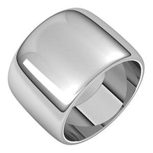Load image into Gallery viewer, Palladium 14 mm Half Round Band Size 11
