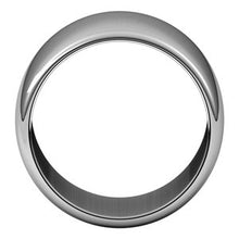 Load image into Gallery viewer, Palladium 14 mm Half Round Band Size 11
