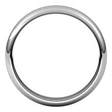 Charger l&#39;image dans la galerie, Sterling Silver 4 mm Half Round Band Size 7
