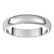 Charger l&#39;image dans la galerie, Sterling Silver 4 mm Half Round Band Size 9.5
