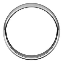 Charger l&#39;image dans la galerie, Sterling Silver 6 mm Half Round Light Band Size 6
