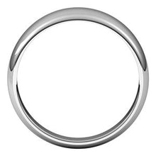 Charger l&#39;image dans la galerie, Sterling Silver 7 mm Half Round Tapered Band Size 9
