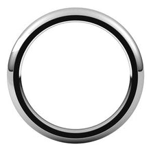 Charger l&#39;image dans la galerie, Sterling Silver 3 mm Half Round Comfort Fit Band Size 10

