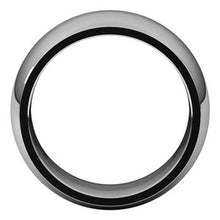 Load image into Gallery viewer, Palladium 10 mm Half Round Comfort Fit Band Size 13
