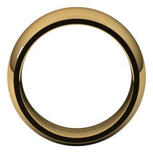 Load image into Gallery viewer, 18K Yellow 10 mm Half Round Comfort Fit Band Size 10.5
