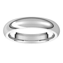 Charger l&#39;image dans la galerie, Sterling Silver 4 mm Half Round Comfort Fit Band Size 10
